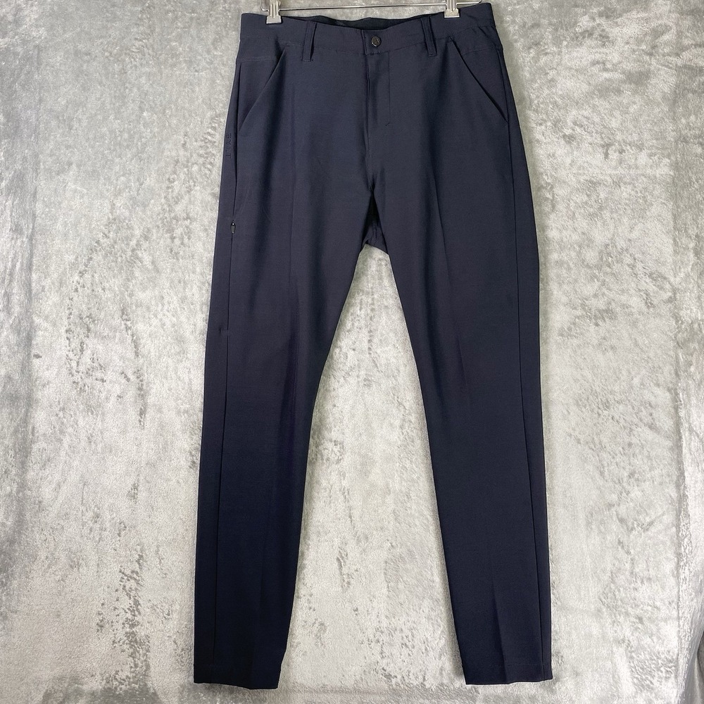 BYLT Kinetic Pant 2.0 Mens Size‎ 32x31 Blue Athletic Stretch Tapered Golf Preppy